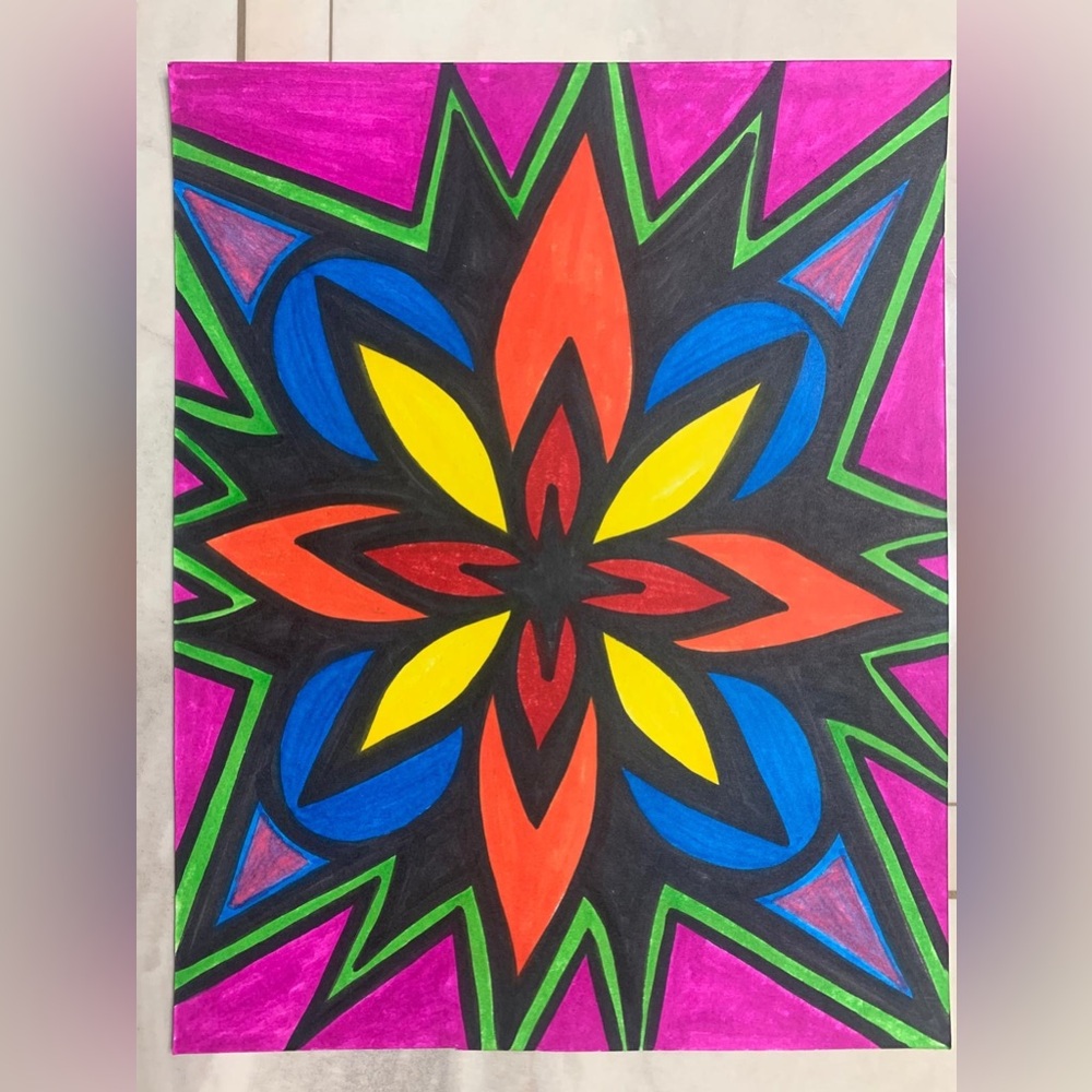 Vibrance of Life" - Original Hand-Drawn Art for a Cause
